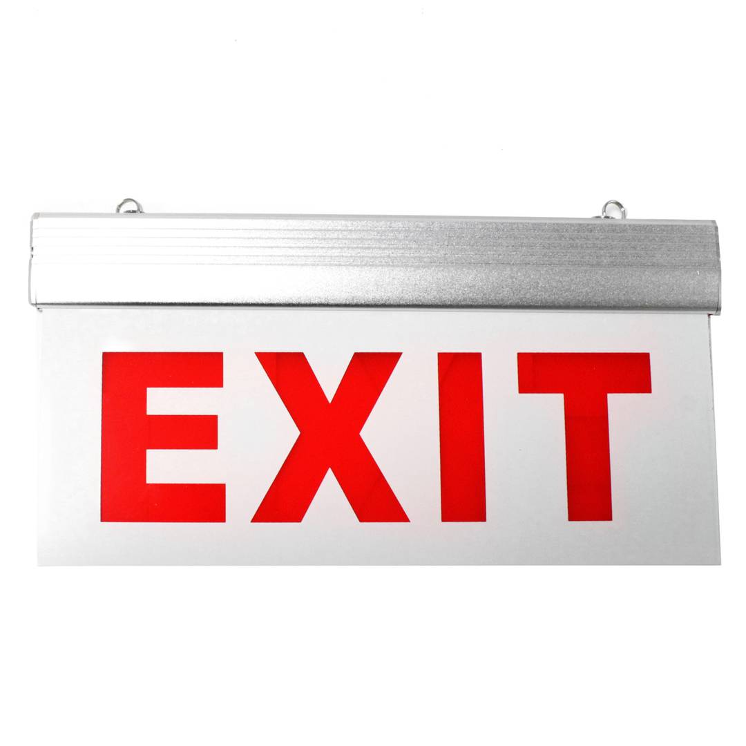 Cartell EXIT LED 250VAC 50Hz vidre penjant