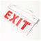 Cartell EXIT LED 250VAC 50Hz vidre penjant