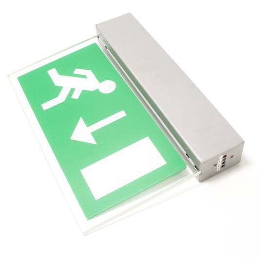 Hanging sortie d'évacuation de l'affiche 250VAC 50Hz verre LED