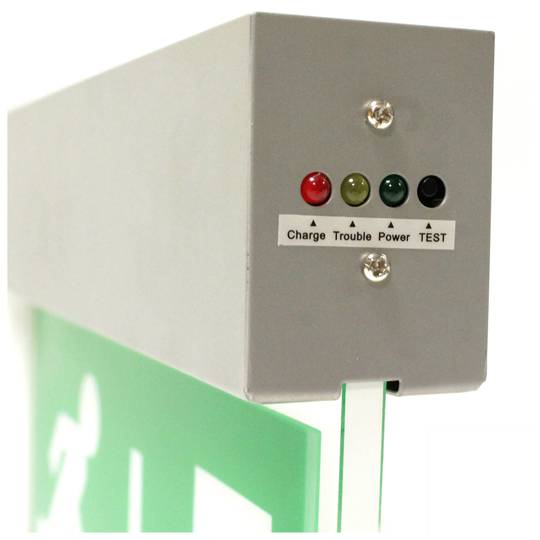 Hanging sortie d'évacuation de l'affiche 250VAC 50Hz verre LED