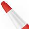 Traffic cone with signaling reflector and beacon 50 cm