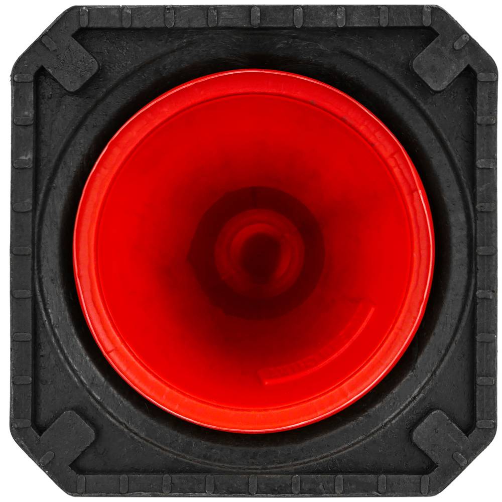 Traffic cone with signaling reflector and beacon 50 cm