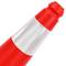 Traffic cone with signaling reflector and beacon 50 cm