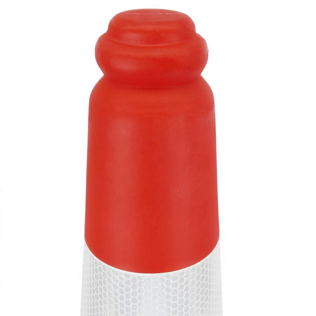 Verkeerskegel met signaalreflector en baken 100 cm