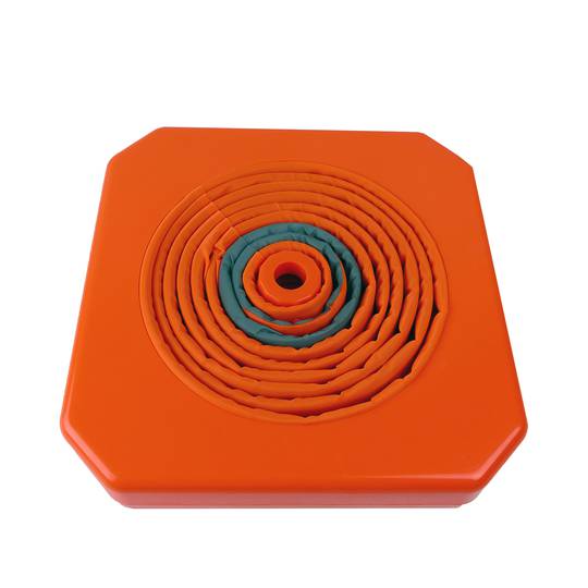 Cone de trânsito sinalização e marcado com refletor de 58 cm dobrável