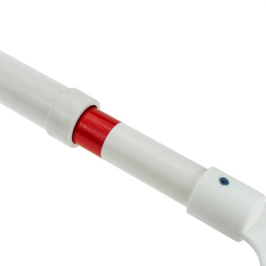 Pasek sygnałowy do zainstalowania między dwoma czerwonymi i białymi stożkami nawigacyjnymi 127 cm