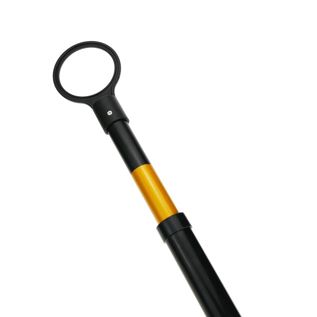 Barra signaling between two cones to install beacons 127cm yellow and black