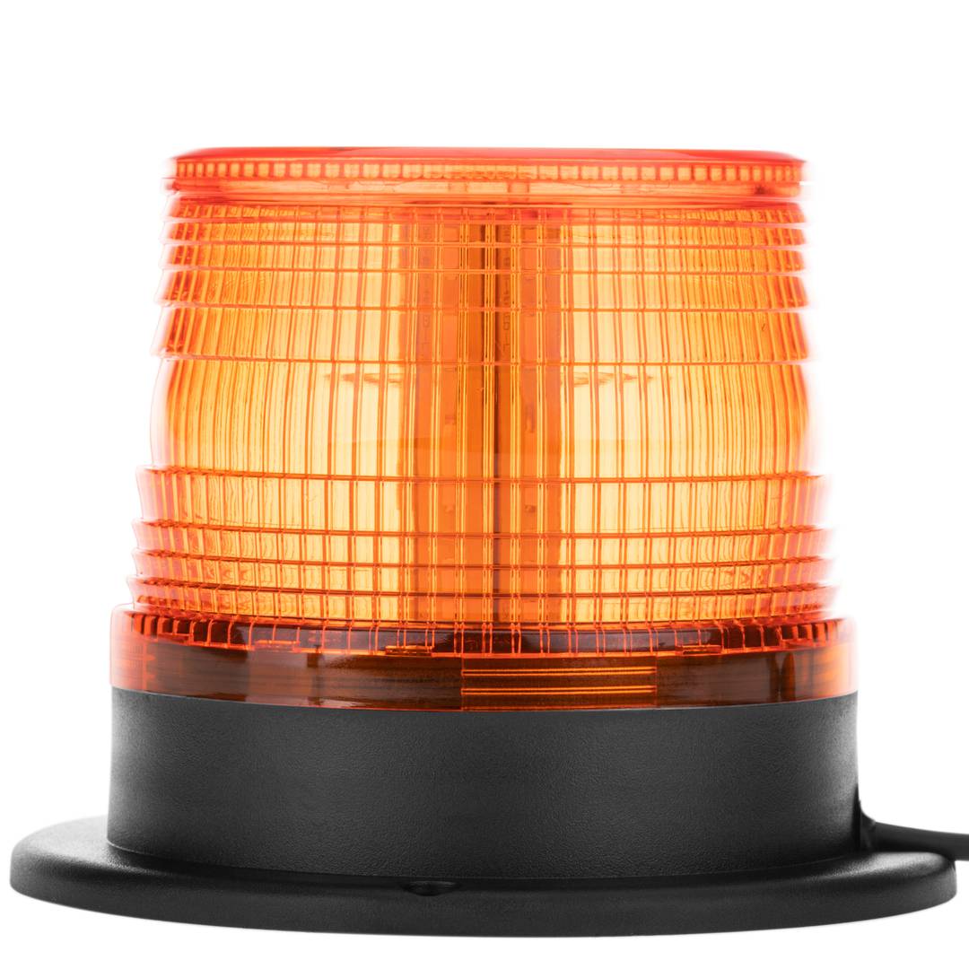 Luz LED estroboscópica rotativa de emergencia para coches con enchufe para mechero 10V ámbar