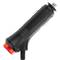 Lampe stroboscopique à LED rotative d'urgence pour voiture avec prise et interrupteur d'allume-cigare 10 V rouge