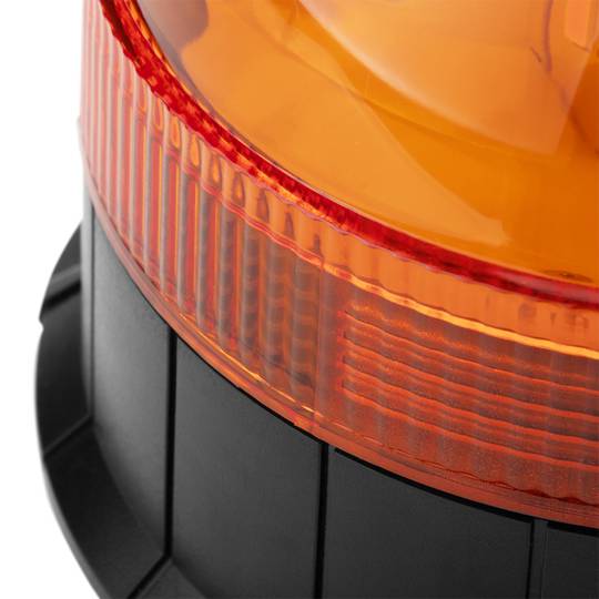 Luce stroboscopica di emergenza rotante magnetica multimodale 10 V ambra