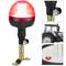 Lampe stroboscopique à LED rouge rotative d'urgence 12-24 Vdc avec support interchangeable