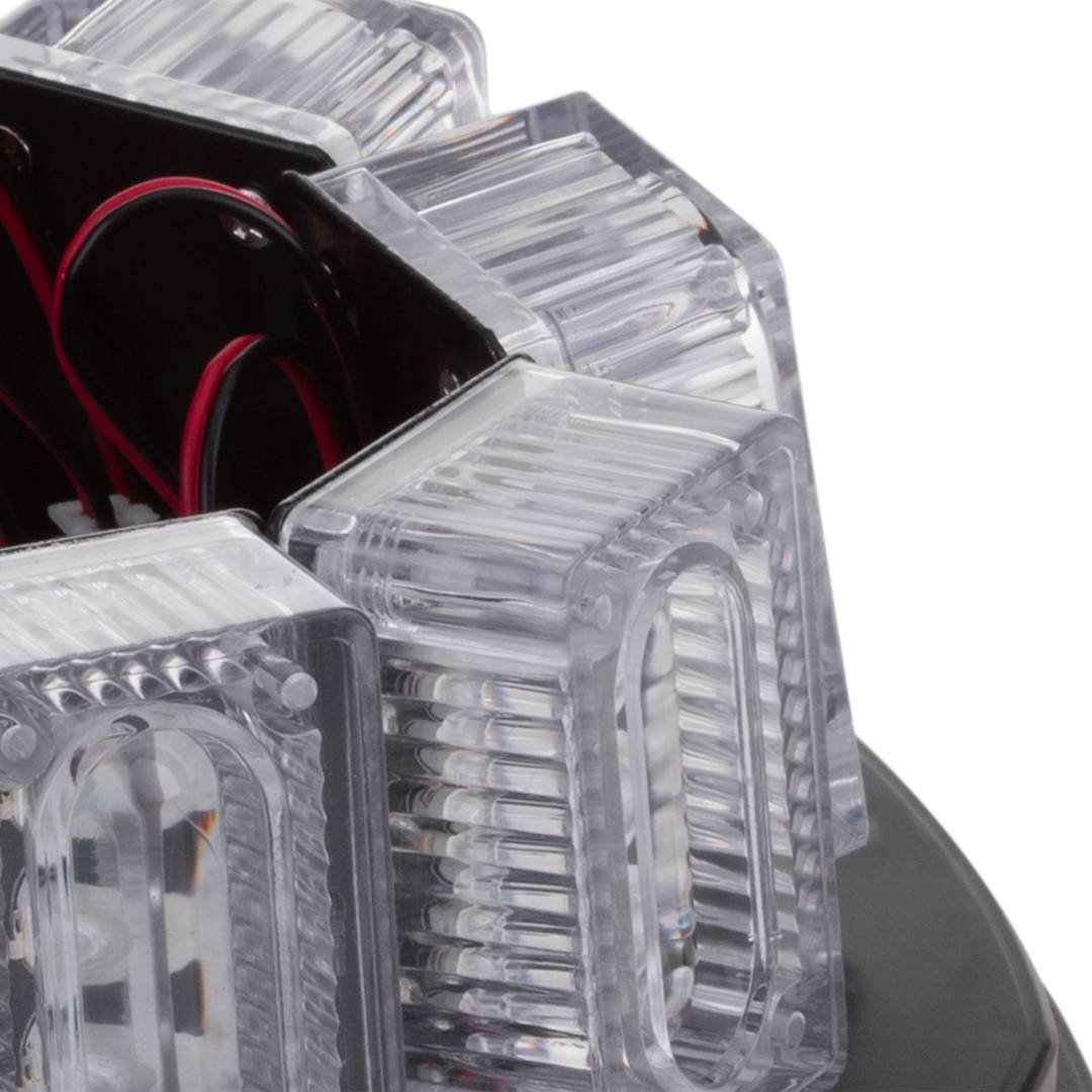 Auto-Notrotations-LED-Blitzlicht mit Stecker und Schalter für