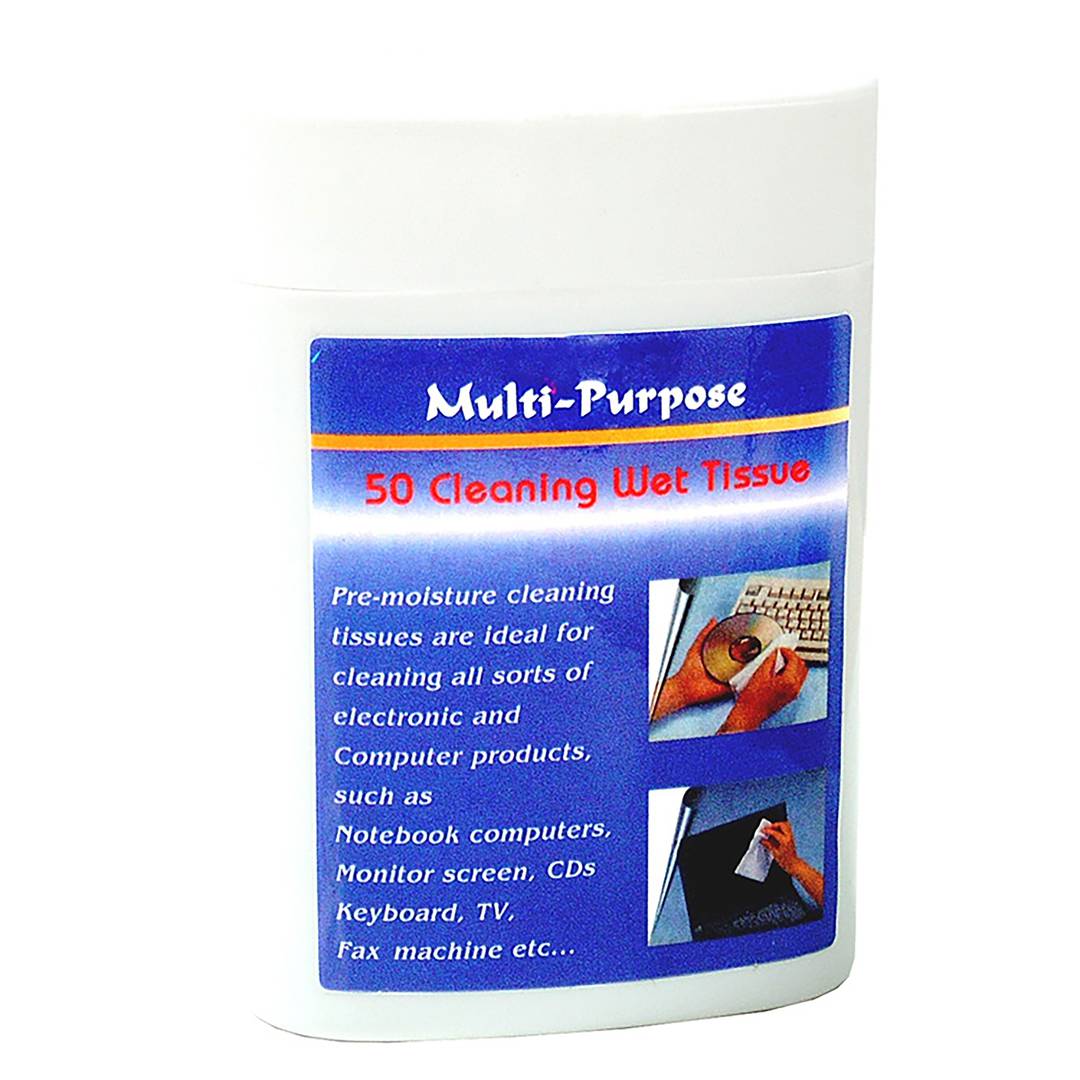SuperClean Anti-Static Cleaning Wipes (50 pcs)