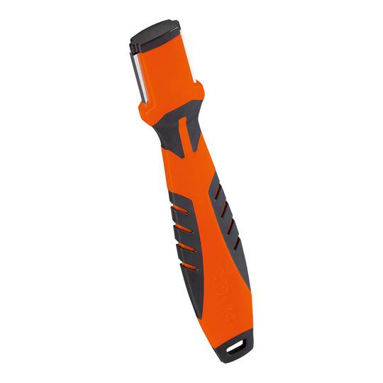 Stocker combined garden shears and knives sharpener