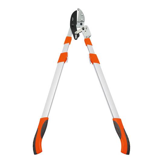 Corta ramas profesional telescópico de carraca de 75 a 100 cm para jardinería Stocker