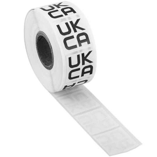 Étiquette En Rouleau Thermique Avec 800 Étiquettes Avec Logo Ukca 25x25 Mm  à Prix Carrefour