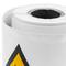 Rollen spule 100 etiketten zur elektrischen Risikowarnung 100x75mm