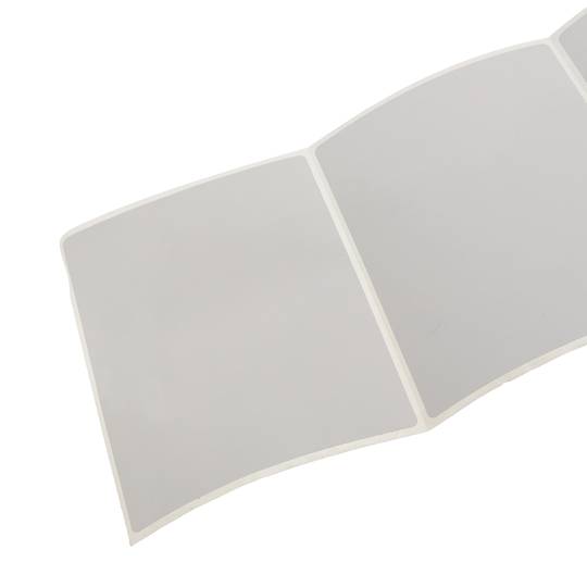 Rotlle bobina de 350 etiquetes adhesives per impressora tèrmica directa 101.6x101.6mm
