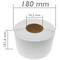 Rouleaux bobine 1100 étiquettes pour imprimante thermique directe 101.6x127mm