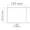 Rouleaux bobine 1100 étiquettes pour imprimante thermique directe 101.6x127mm