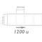 Rol van 1200 zelfklevende etiketten voor directe thermische printer 31,75x25,4 mm