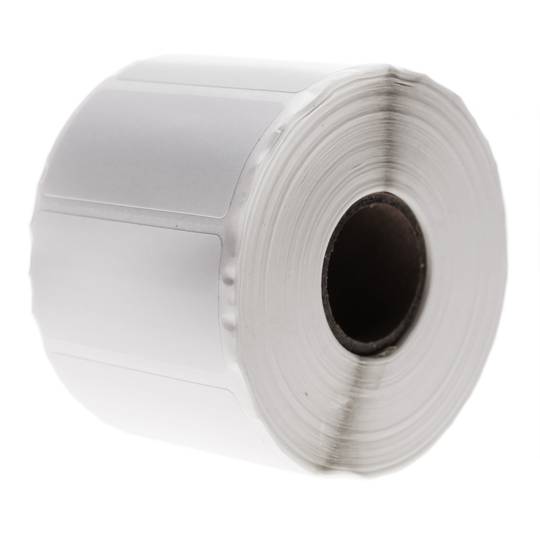 Rolka 1100 etykiet samoprzylepnych do bezpośredniej drukarki termicznej 50,8 x 25,4 mm