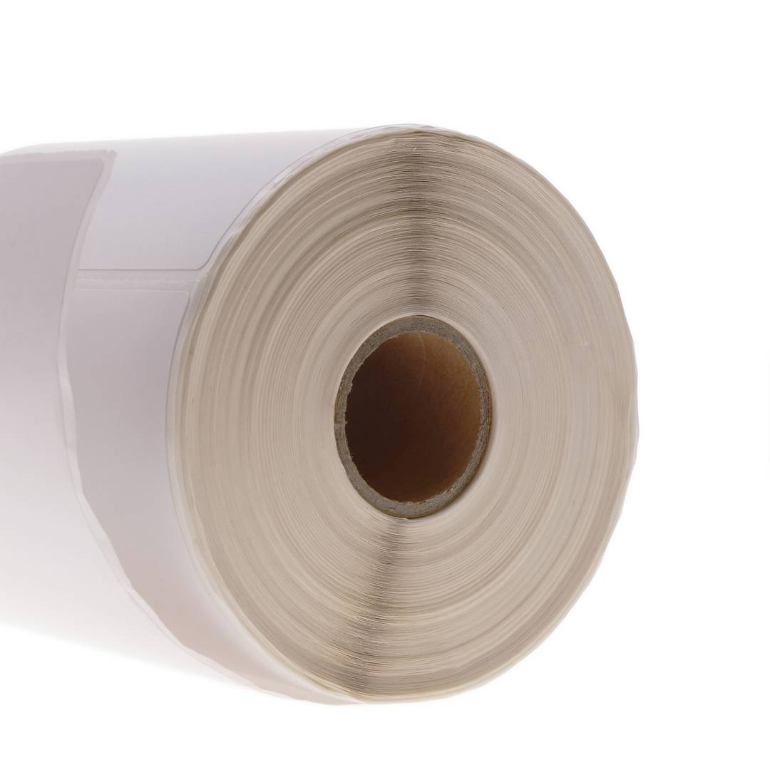 Rouleaux bobine 1600 étiquettes pour imprimante transfert thermique 101.6x38.1mm