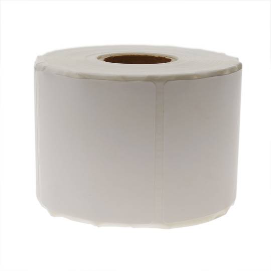 Rouleaux bobine 600 étiquettes pour imprimante transfert thermique 50.8x50.8mm