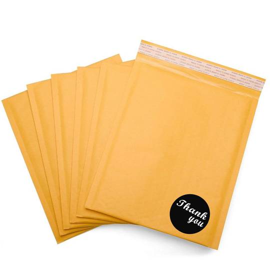 38mm ronde zwarte sticker 'Thank You'