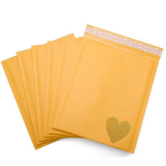 38 mm bruine hartsticker