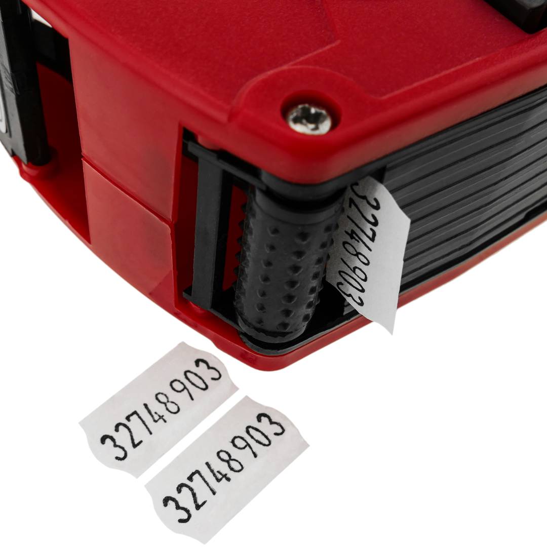 Étiqueteuse de prix manuelle 1 ligne avec 8 chiffres 22x12 mm  reconditionnés - Cablematic