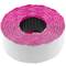 Thermal roll label with 800 pink adhesive labels 22x12 mm 10 units