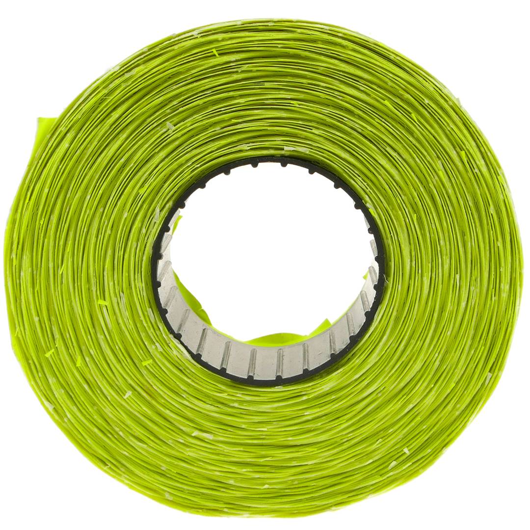 Rouleaux bobine 1000 autocollants jaune 26x16mm 10 unités