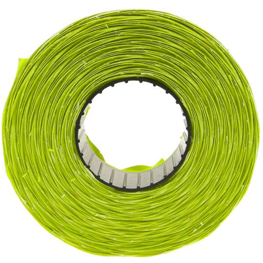 Rouleaux bobine 1000 autocollants jaune 26x16mm 10 unités