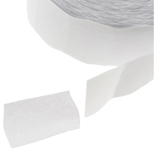 Rotoli bobina 1000 etichettes adesive bianchi 26x16 mm 10 unità