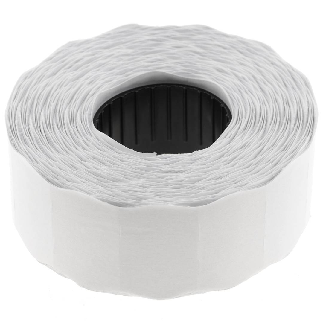 Rotoli bobina 1000 etichettes adesive bianchi 26x16 mm 10 unità