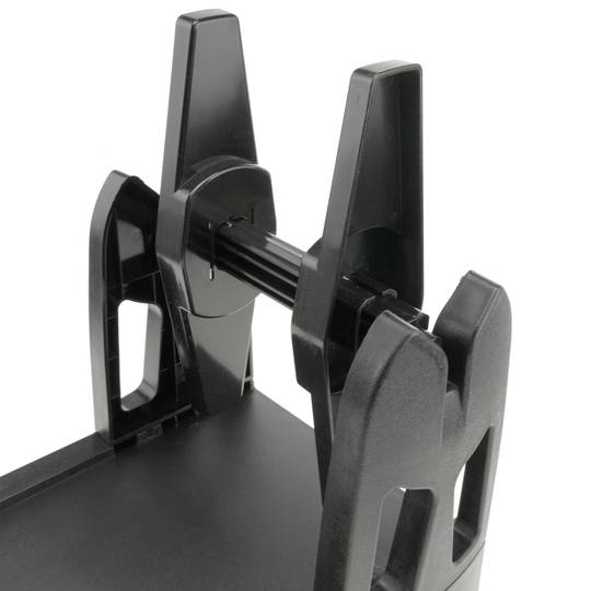 Supporto universale rotoli bobina de etichette per stampante termica nero