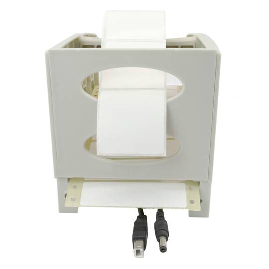 Rollenhalter für Rollen- und Endlosetikettenpapier für Thermodrucker