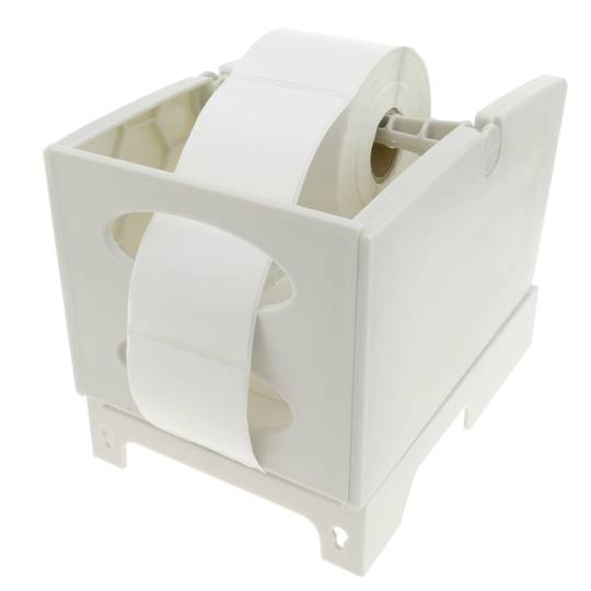 Roll holder for reel and continuous label paper for thermal printers -  Cablematic