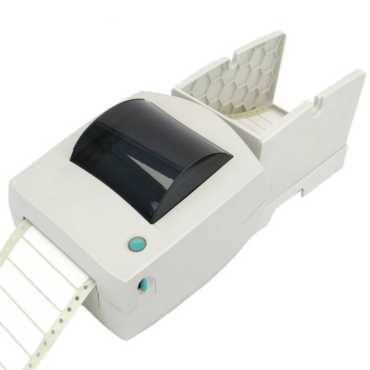 Rollenhalter für Rollen- und Endlosetikettenpapier für Thermodrucker