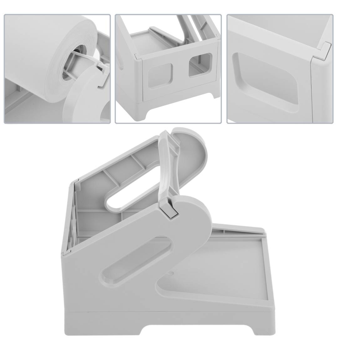 Rollen- und Endlospapierrollenhalter für Thermodrucker beige