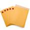 Roll of 500 red round adhesive labels 19 mm
