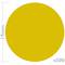 Rotolo da 500 etichette adesive rotonde gialle 19 mm