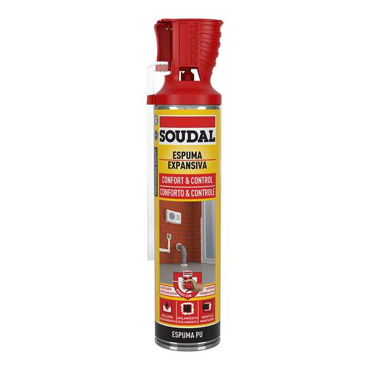 Expanding foam comfort and control genius 600 ml Soudal 123921