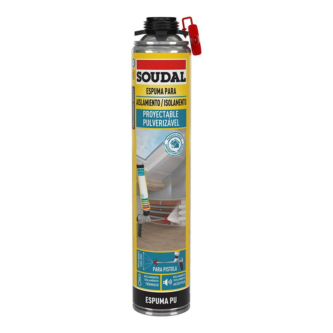 Sprühbarer Schaum für klassische Schaumpistole 750 ml Soudal