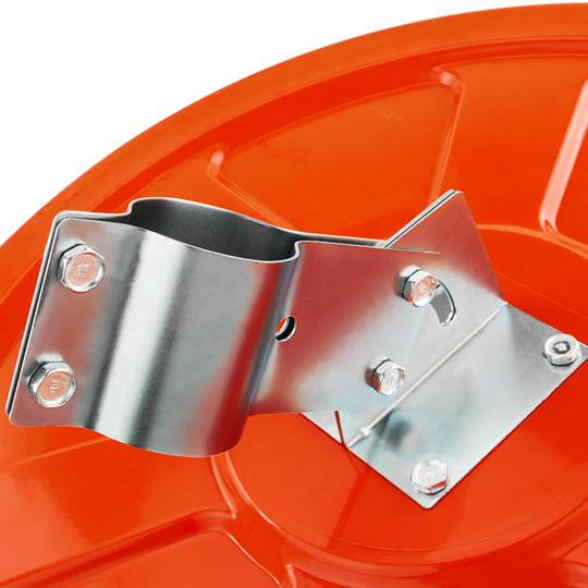 Specchio panoramico stradale convesso di sicurezza 60cm con fissaggio a parete