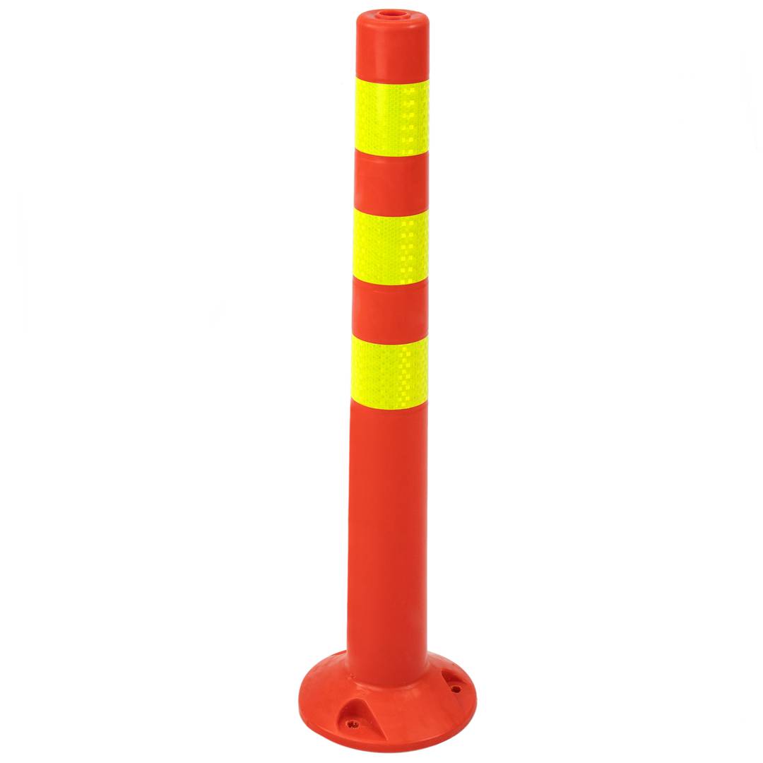 Signpost and beaconing post for traffic 750x80mm with reflectors