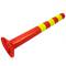 Signpost and beaconing post for traffic 750x80mm with reflectors
