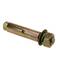 Metallic expansion plug with screw 12x65mm