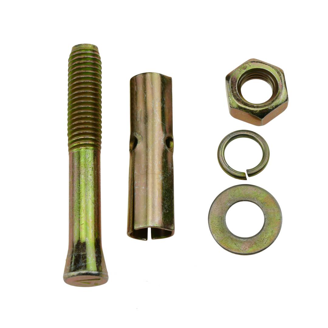 Metallic expansion plug with screw 12x65mm